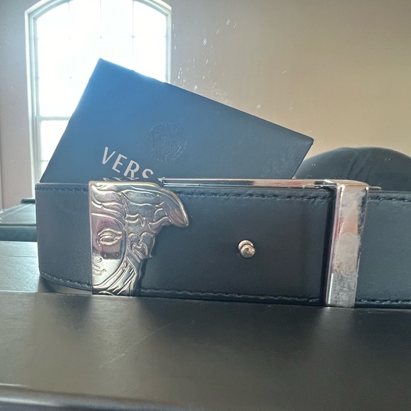 Versace dress shoes, and belt - Picture 5 of 7